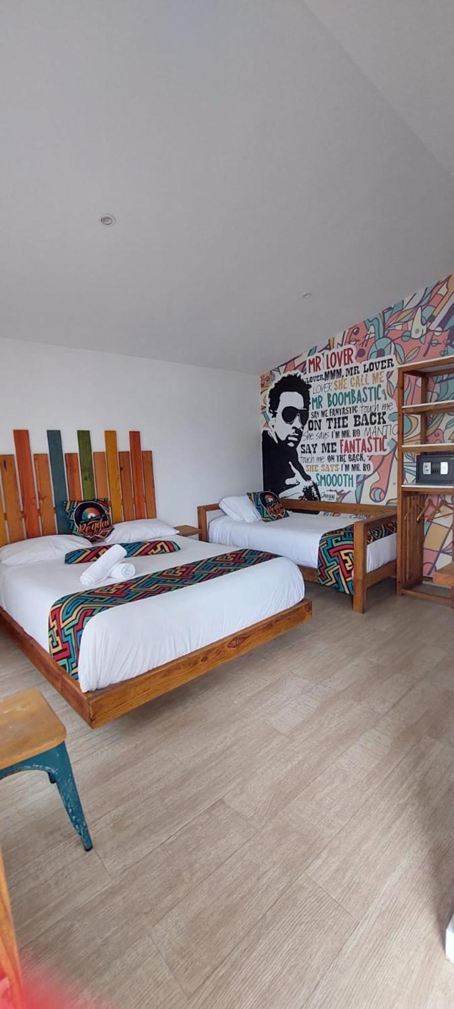 ホテル In Di House Of Reggae Boutique San Andrés エクステリア 写真